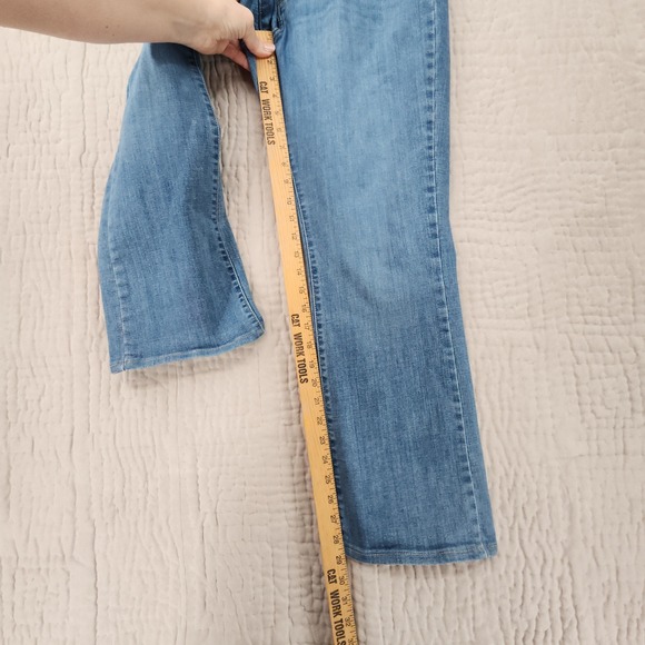 Levis Classic Bootcut Jeans 16M Womens Blue Medium Wash Stretch Western Cowgirl - Picture 8 of 12